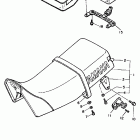 XT 600 Сидение