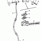 XV 535 Главный тормозной цилиндр,передний