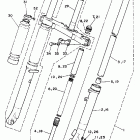 BW 350 Передняя вилка