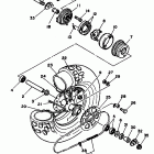 TW 200 Заднее колесо