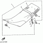 TW 200 Сидение