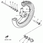 FZR1000 Переднее колесо