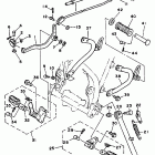 XT 350 Подножки