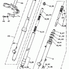 YZ 80 Передняя вилка