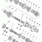 YZ125T Трансмиссия