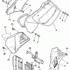 YZ 250 Боковая панель