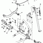 YZ 80 Подножки