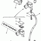 YZ 125 Главный тормозной цилиндр,передний