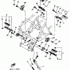 FZR 600 Подножки