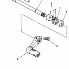 YZ 490 Вал переключения