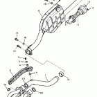 XT 600 Выхлопная система