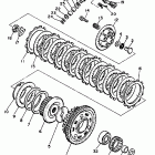 XJ 700 Сцепление