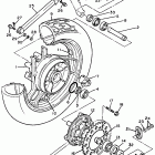 FJ1200S Заднее колесо