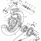 FZ 750 Заднее колесо