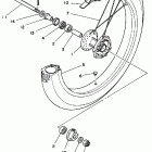 XT 350 Переднее колесо