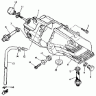 SRX600S Маслянный бак
