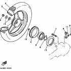 PW50 Заднее колесо