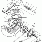 FZR 600 Заднее колесо