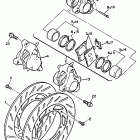 FZR 750 Передний тормозной суппорт