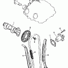 SRX600S Цепь механизма газораспределения