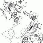 XV1100S/XV1100SC Цепь механизма газораспределения