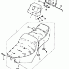 XV700CS Virago Сидение