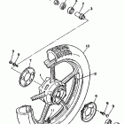 XV1100S/XV1100SC Переднее колесо