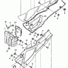 FZR 600 Side cover fz600t - tc