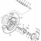 XVZ 1300 Заднее колесо