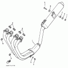 FZR 600 Выхлопная система