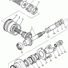 XV700CS Virago Промежуточный ведущий вал
