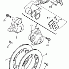 FJ1200S Передний тормозной суппорт