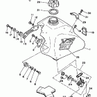 YZ 80 Топливный бак