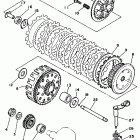 YZ 250 Сцепление