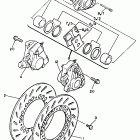 YX 600 Передний тормозной суппорт