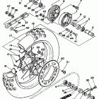 YZ 250 Заднее колесо
