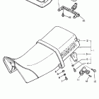 XT 600 Сидение