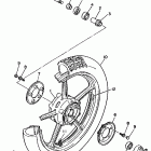 XV 1100 Переднее колесо