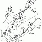 FZR 750 Выхлопная система