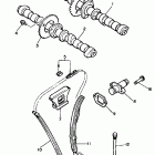 XJ 700 Цепь механизма газораспределения