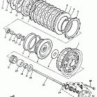 FJ1200S Сцепление