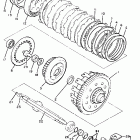 XVZ 1300 Сцепление