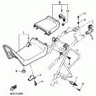 FZR 600 Сидение