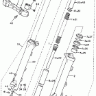 XV700CS Virago Передняя вилка