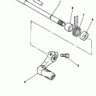 YZ 250 Вал переключения
