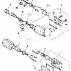 XT 350 Поворотники