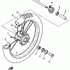 TT 600 Переднее колесо