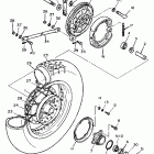 XV 700S Заднее колесо