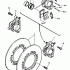 XJ 700 Передний тормозной суппорт