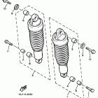 YX 600 Амортизаторы задние